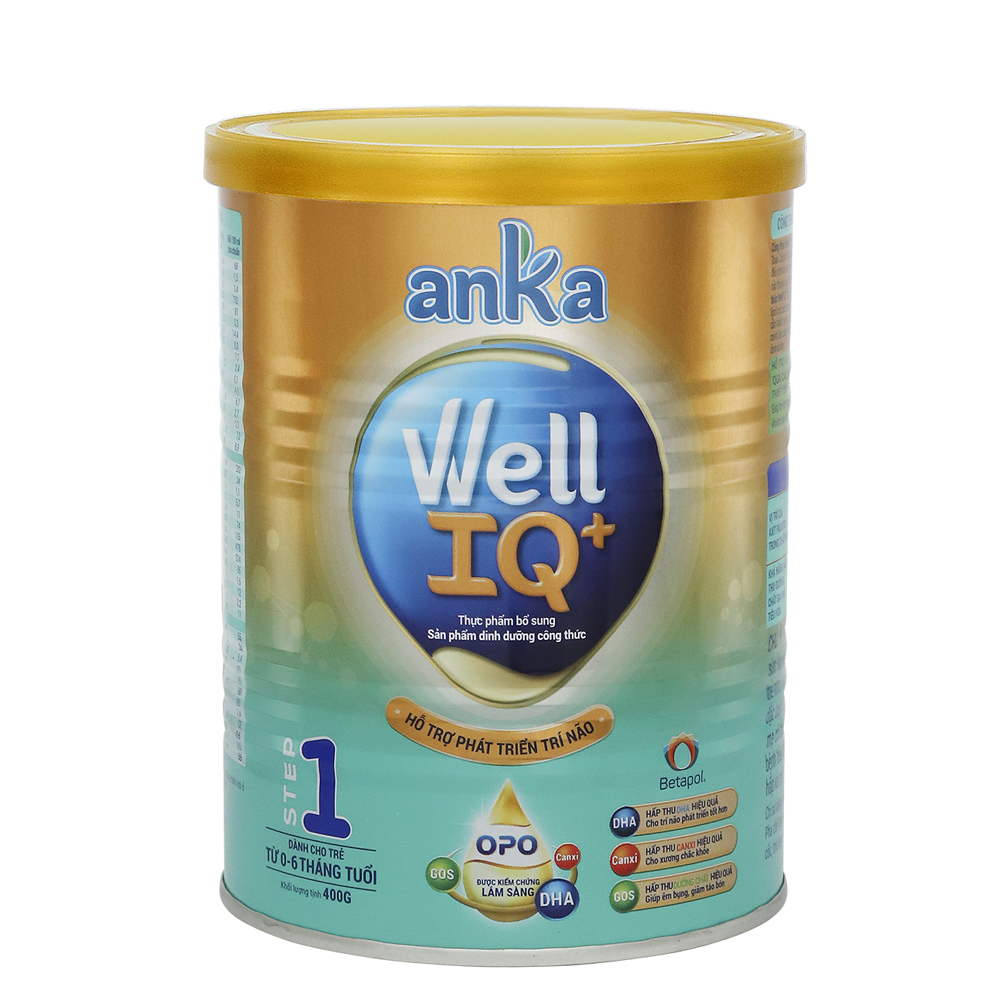 0028110000029 - Sữa bột Anka Good IQ + Lớp 1, 400g (1)