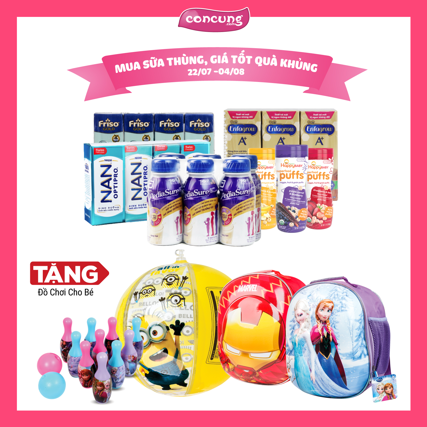 BTS Mua sua thung gia tot qua khung