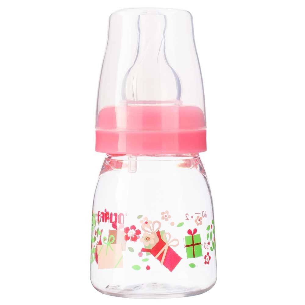 'Bình sữa Farlin nhựa PP NF-205 60ml (màu hồng)1